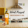 Sreshta Farms Wood Pressed Groundnut Oil – 100% Pure & Cold Pressed Peanut Oil for Healthy Cooking
