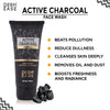 Dermease Charcoal Face Wash for Deep Clean & Glow – 100ml