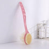 2-in-1 Bath Brush with Long Handle | Back Scrubber & Body Massager for Shower