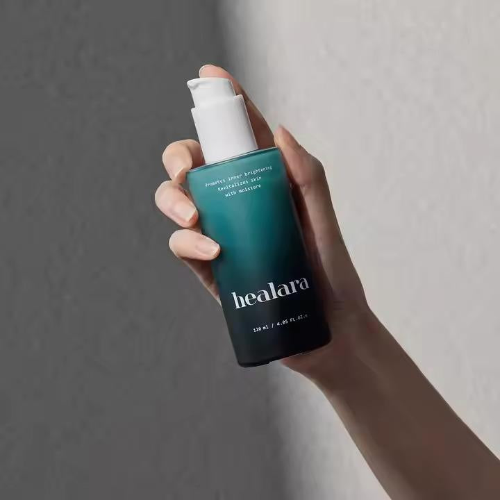 Healara Core Lift Brightening Fluid – South Korea’s First Skincare with C. Vulgaris Microalgal Extract from ocean- 100% Made in South Korea – Approved in USA and Europe