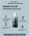 Healara Core Lift Brightening Fluid – South Korea’s First Skincare with C. Vulgaris Microalgal Extract from ocean- 100% Made in South Korea – Approved in USA and Europe