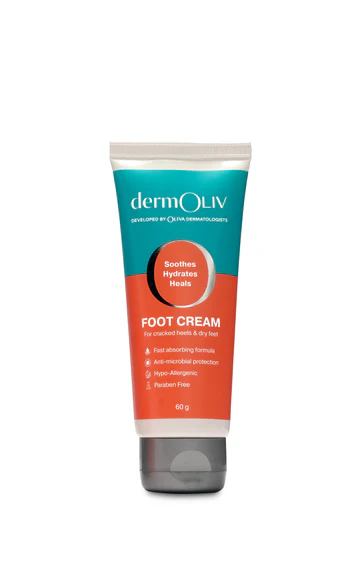 Oliva Aloe Vera Foot Repair & Moisture Foot Cream - 60gm