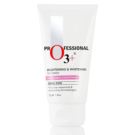 O3+ Brightening & Whitening Face Wash for Smooth, Clear & Radiant Skin – 60g