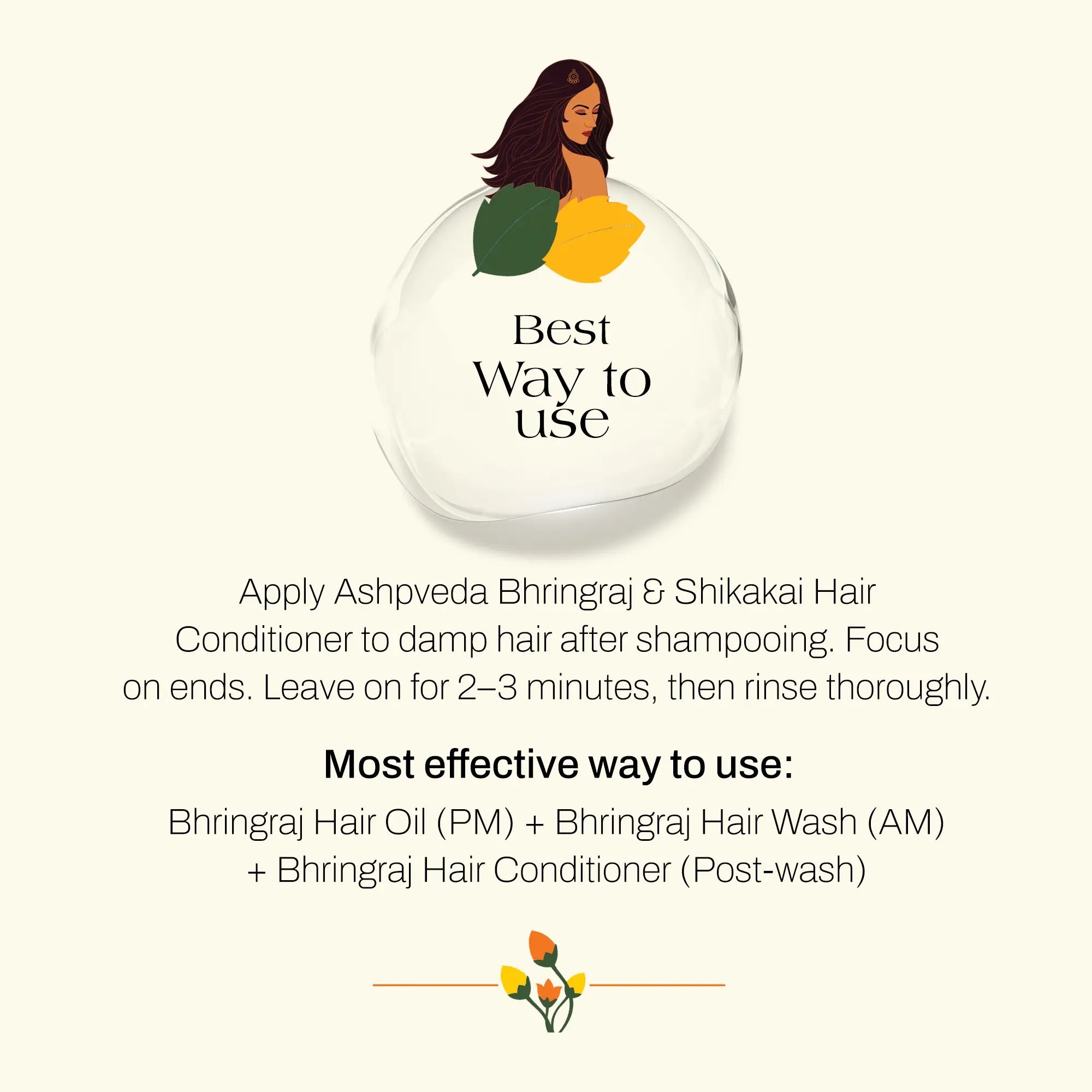 Bhringraj & Shikakai Hair Conditioner – Strengthening & Nourishing Formula for Soft, Shiny, Tangle-Free Hair - 200ml