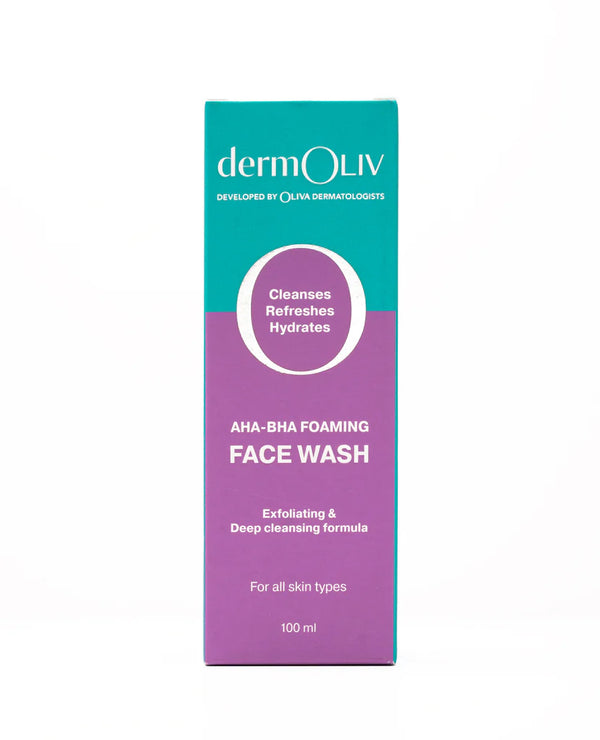 Oliva Acne & Oil Control Face Wash with Salicylic Acid – Deep Cleansing Formula for Clear, Oil-Free Skin
