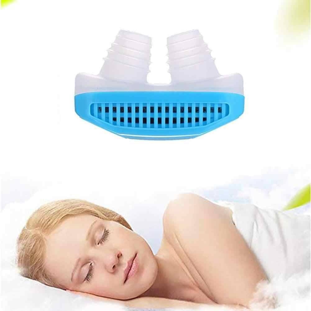 2 in 1 Anti-Snoring Nose Clip with Air Purifier | Comfortable Sleep Aid & Breathing Device