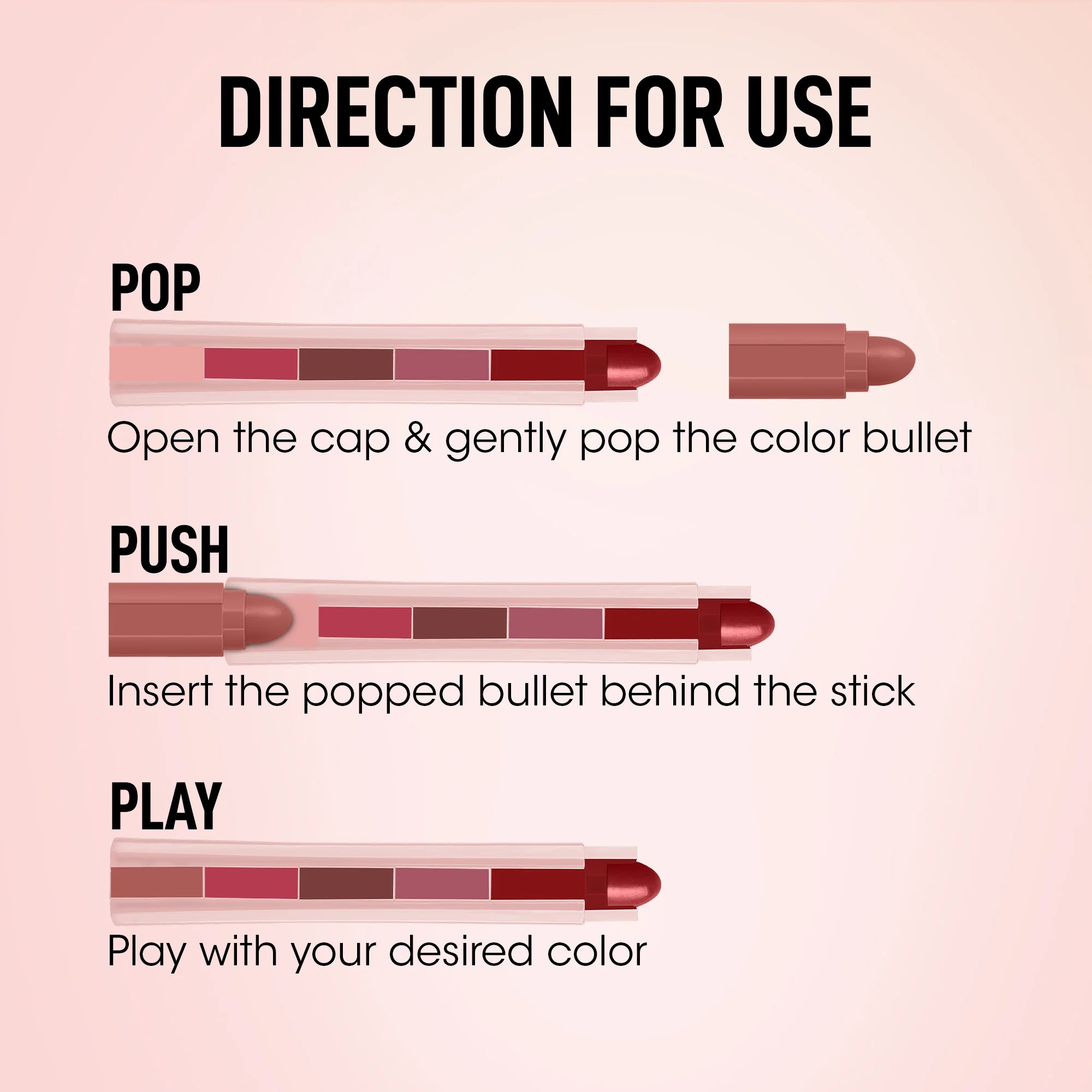 OG Beauty Sensational 5 Soft Matte 5 in 1 Lipstick