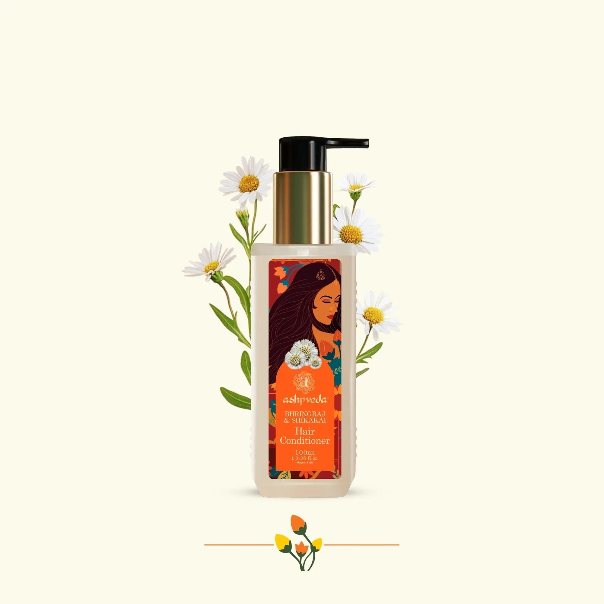 Bhringraj & Shikakai Hair Conditioner – Strengthening & Nourishing Formula for Soft, Shiny, Tangle-Free Hair - 200ml