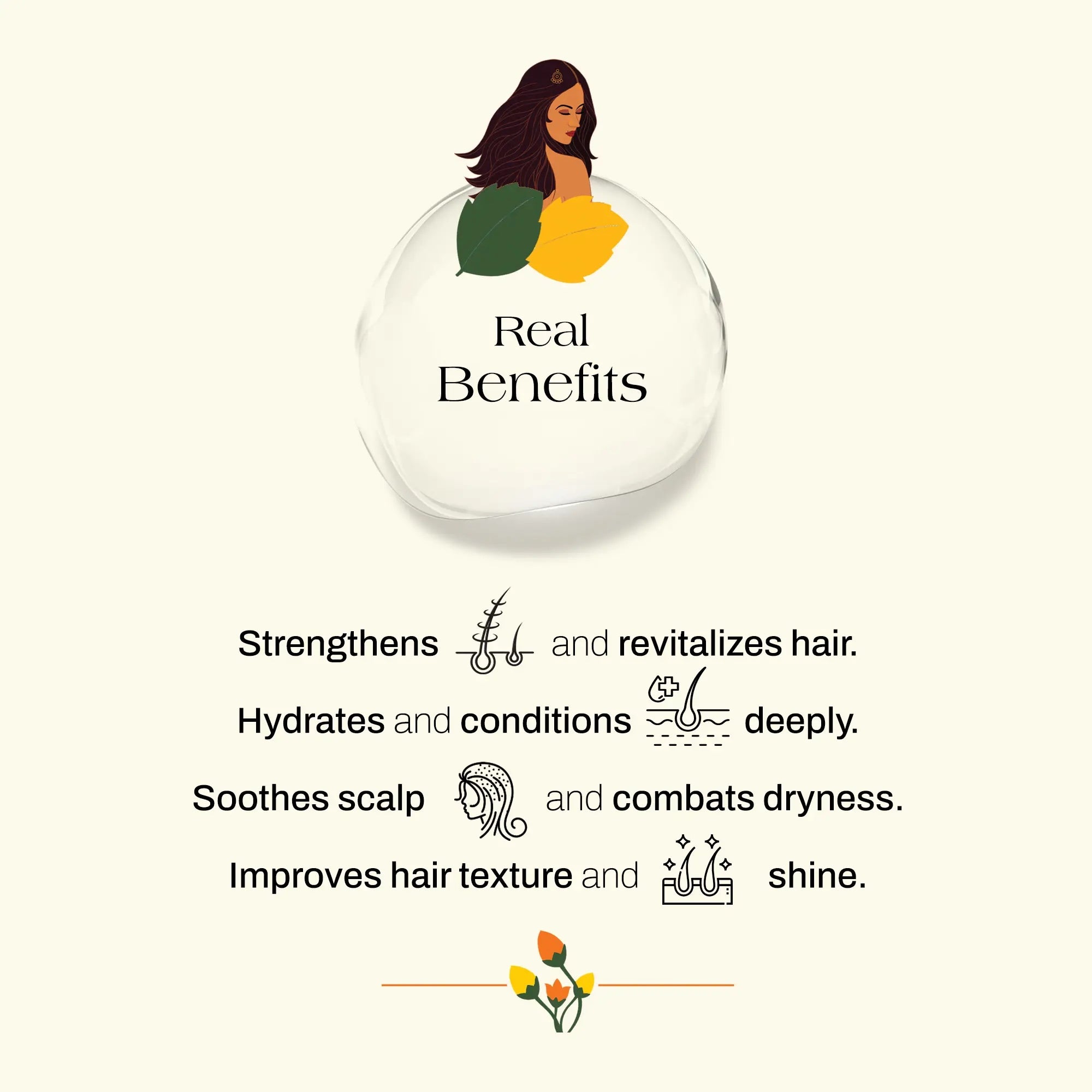 Bhringraj & Shikakai Hair Conditioner – Strengthening & Nourishing Formula for Soft, Shiny, Tangle-Free Hair - 200ml