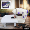12917 Home Tailoring Sewing Machine With Extension Table Set Foot Pedal Adapter Mini Electric Silai Machine Port