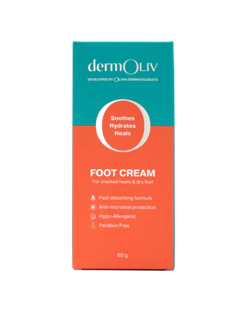 Oliva Aloe Vera Foot Repair & Moisture Foot Cream - 60gm