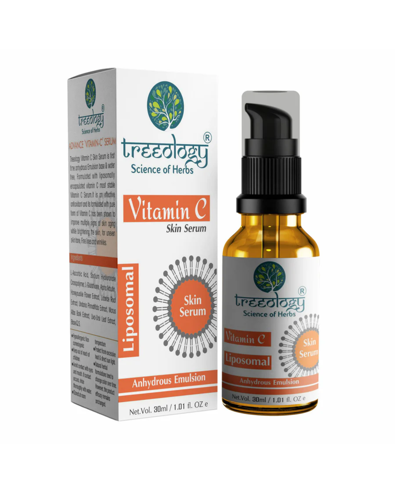 Treeology Vitamin C Anti-Ageing Skin Serum for Even Tone & Radiant Glow – 30ml