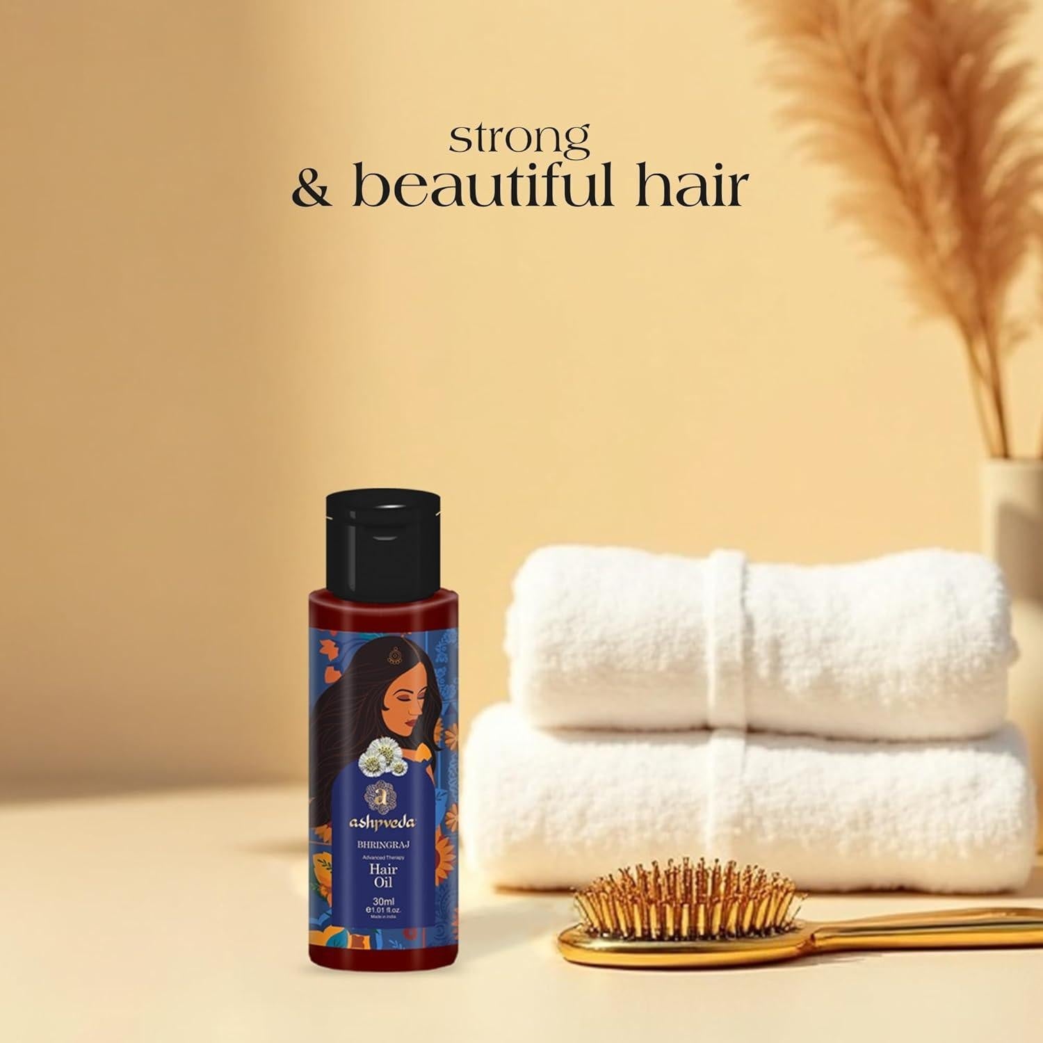 Bhringraj Hair Oil – Advanced Ayurvedic Hair Growth & Scalp Therapy for Stronger, Thicker Hair