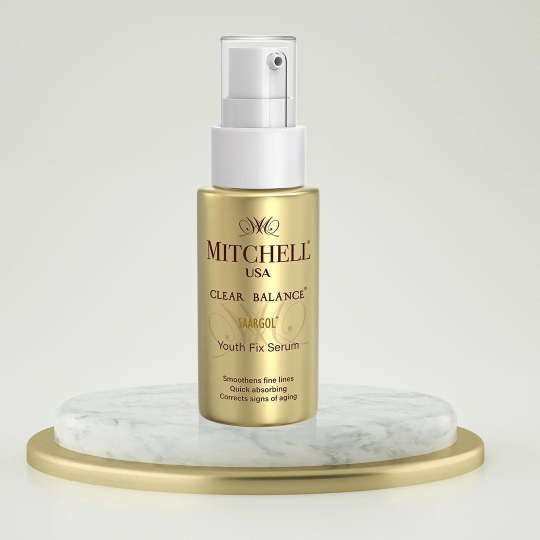 Clear Balance Saargol Youth Fix Serum – Hydrating, Tightening & Brightening | Lightweight Anti-Aging Formula with Saffron, Barley & Cucumber | Unisex | 30ml